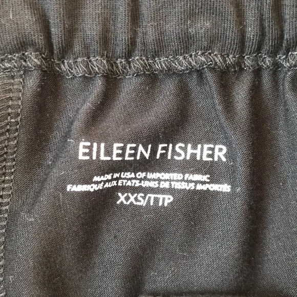 NWT! EILEEN FISHER Size XXS/TTP black slim pants - Picture 4 of 8